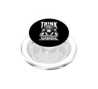 Scimmia che gioca a scacchi pensa divertente scimpanzé scimmia PopSockets PopGrip per MagSafe