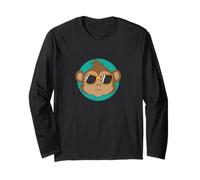 Scimmia nella Giungla Scimmia Scimmia Banana Maglia a Manica