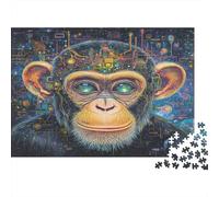 scimmia Puzzle Impossibili 1000Pcs Electronic Circuit Decorazione Per La Casa. Rilassamento E Intelligence Per Adulti E Ragazzi Da 14 Anni 1000pcs (75x50cm)