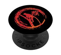 Scimmia segno zodiacale cinese PopSockets PopGrip Adesivo