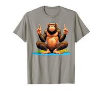 Scimmia Yoga Maglietta