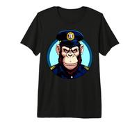 Scimmie della Polizia Maglietta Premium