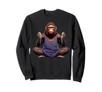 Scimmie Yoga Felpa