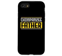 Scimpanzé padre scimpanzé scimmietta amante scimmia scimmia scimmia migliore papà mai Custodia per iPhone SE (2020) / 7 / 8
