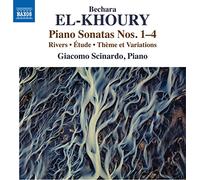 Bechara El-Khoury Bechara El-Khoury: Piano Sonatas Nos. 1-4 (CD) Album