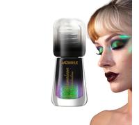 Scintillamento di ombretto camaleonte ombretto - ombrello che cambia, ombretto di metallo lungo | Ombretto di riflessi multidimensionali, trucco per gli occhi Glamo