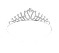 Scintillante copricapo da principessa in lega per costume scintillante strass accenti multiuso per feste per bambini