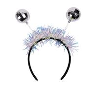 Scintillante Disco Ball Hairhoop Accessorio per lo styling dei capelli Copricapo Confortevole Fascia per capelli per eventi notturni feste a tema Puntelli Accessorio per capelli per feste