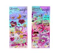 Scintillante Sabbia Veloce PVC Sticker Colorful Gold Foil PVC per Notebook Telefono Laptop e Bambini Comportamento gratificante Oro Shaker