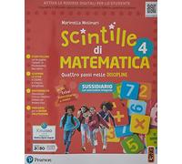 Scintille discipline. Scientifico. Con Matematica, Scienze 4-5, Extra mappe scientifiche 4-5. Per la 4ª classe elementare. Con e-book. Con espansione online (Vol. 1)