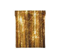 Scintillio di paillettes dorate, Spremere il portafoglio superiore da donna Borsa portaoggetti Piccola portamonete Portamonete