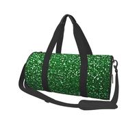 Scintillio di paillettes verdi, Borsone da viaggio di grande capacità Borsa rotonda Borsa da viaggio sportiva Borsa da viaggio Borsa da fitness