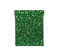 Scintillio di paillettes verdi, Spremere il portafoglio superiore da donna Borsa portaoggetti Piccola portamonete Portamonete