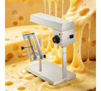 Sciogli formaggio elettrico con supporto e temperatura regolabili, griglia per raclette in acciaio inox, fusione rapida