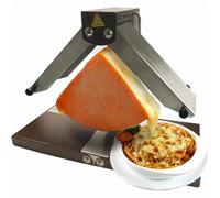 Scioglicatore per Formaggio Commerciale Elettrico, Grill Scioglitore a Doppia Area Riscaldante, Rapido Riscaldamento Tradizionale Scioglicatore Raclette per Ristoranti Occidentali