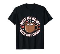 Sciogliere il mio cuore con il cacao caldo Natale Maglietta