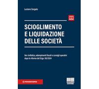 Scioglimento e liquidazione delle società
