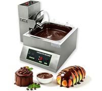 Scioglitore di cioccolato con dosatore Temperatrice per cioccolato 0-95°C | Scioglitore e scaldacioccolato elettrico professionale, acciaio inox, Per cioccolato, crema, latte(500W(Capacity12kg/4.5gal))