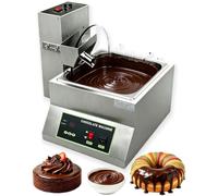 Scioglitore di cioccolato con dosatore Temperatrice per cioccolato 0-95°C | Scioglitore e scaldatore professionale per cioccolato e formaggio, Scaldavivande elettrico(500W(Capacity12kg/4.5gal))