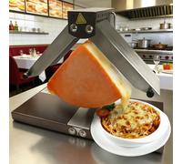 Scioglitore Di Formaggio per Raclette, Elettrico Da Banco, Scioglitore Di Formaggio per Raclette, Grill per Raclette, Macchina per Mezza Forma Di Formaggio, Riscaldamento Rapido, Per Ristoranti