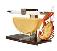 Scioglitore Di Formaggio per Raclette, Macchina Elettrica Professionale Da 1000 W, Distributore Di Formaggio per Nachos, Macchina per Mezza Forma Di Formaggio, Angolo Regolabile