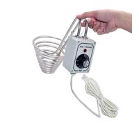 Scioglitore di miele con cerchio riscaldante regolabile, estrattore di miele con filtro for miele in acciaio inossidabile con attrezzatura for apicoltura a temperatura regolabile for apicoltore