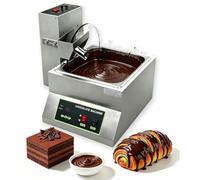 Scioglitore elettrico per cioccolato con dosatore con dosatore cioccolato | Macchina per sciogliere il cioccolato Temperatrice e scaldacioccolato professionale acciaio inox(500W(Capacity12kg/4.5gal))