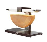 Scioglitore per Raclette, Griglia per Formaggio Commerciale Da 1000 W, Scioglitore per Griglia Con Doppia Area Di Riscaldamento,Riscaldamento Rapido Multifunzione per Ristoranti