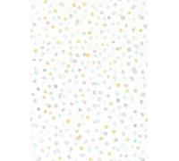 Scion Carta da parati Lots of Dots - Hemp/ Biscuit/ Maize