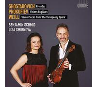 Sciostakovic Dmitri - Preludes From 34-Prokofiev: Visions Fugitives