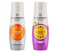 Sciroppi di arancia e frutto della passione SodaStream Orange Zero senza zuccher