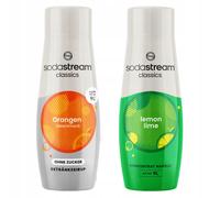 Sciroppi SodaStream Orange Zero senza zucchero: arancia, limone e lime