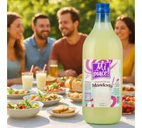 Sciroppo Concentrato 2L - Bevanda da Diluire in Acqua o Latte - Gusto Orzata, Menta, Mandorla o Amarena - Bottiglia Vetro - Senza Glutine (Mandorla - Sciroppo 2L)