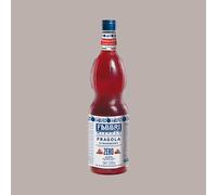 Sciroppo Concentrato per Granita Gusto Fragola Zero Calorie Senza Zuccheri Fabbri 1 L