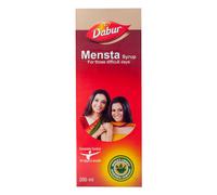 Sciroppo Dabur Mensta 200 ml per equilibrio ormonale da donna scadenza settem...