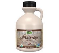 Now Foods Organic Maple Syrup Grade A, Dark Color, 16 Oz