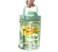 Sciroppo d'acqua con codolo - Caraffa frigo da 3,5 l, a prova di perdite | Contenitore per bevande fredde con un comodo rubinetto, cucina della camera da letto 'Università