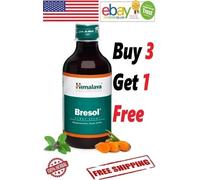 Sciroppo di Bresol dell'Himalaya 200 ml salute respiratoria SPEDIZIONE GRATUI...