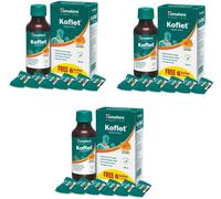 Sciroppo di coflet dell'Himalaya 100 ml x3 + pastiglie di coflet x6 sollievo ...