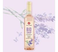 Sciroppo di fiori di lavanda bio Höllinger - Organic Lavender Blossom Syrup, Vegan, 3x500ml Glass Bottle, Floral Flavor
