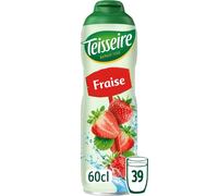 Sciroppo di Fragola Teisseire Aromi Naturali per Bevanda Rinfrescante, Cocktail, Bottiglia da 60 cl