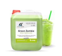 Sciroppo di gelato Slush | Zombie verde (mite foresta) | Concentrato 1:5 | tanica da 5 litri | Azo-glicerolo | adatto per macchine Ninja Slushy | qualità premium direttamente dal produttore