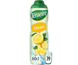 Sciroppo di Limone Teisseire per Bevanda Rinfrescante, Cocktail, Bottiglia da 60 cl