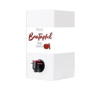 Sciroppo di mela al forno biologico 350 ml, sciroppo di mela dal Lago di Costanza, sciroppo di mela al forno, mele del Lago di Costanza, naturale, senza additivi, dimensioni: 3 l