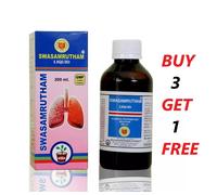 Sciroppo di Swasamrutham 200 ml | Clear Chest & Respiratory Health |...