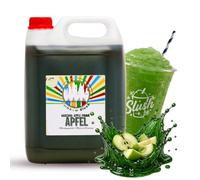 Sciroppo Granita Arcobaleno AZO FREE | assaggiare la mela | Concentrato per Granita Macchina per Gelato Macchina per Granitore Bevande 1:5