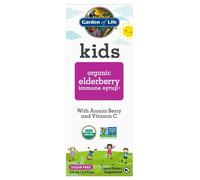 Sciroppo immunitario biologico al sambuco per bambini Garden of Life, sciroppo di sambuco per il supporto immunitario, 116 ml