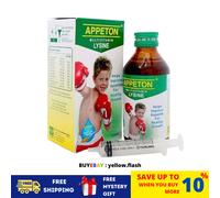 Sciroppo multivitaminico di lisina appetone 120 ml per una crescita sana migl...