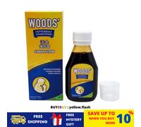 Sciroppo per la tosse alla menta piperita Woods - 100 ml allevia la tosse len...