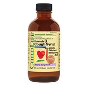 Sciroppo per la tosse ChildLife Essentials Formula 3, supporto respiratorio, frutti di bosco, 118,5 ml Integratore alimentare